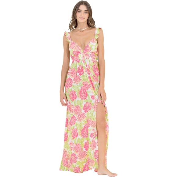 Maaji Floral Dress Cover up - Picture 5 of 7